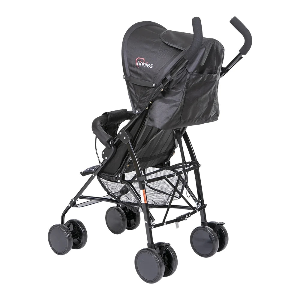 Baby Buggy Black – Lightweight Compact Stroller