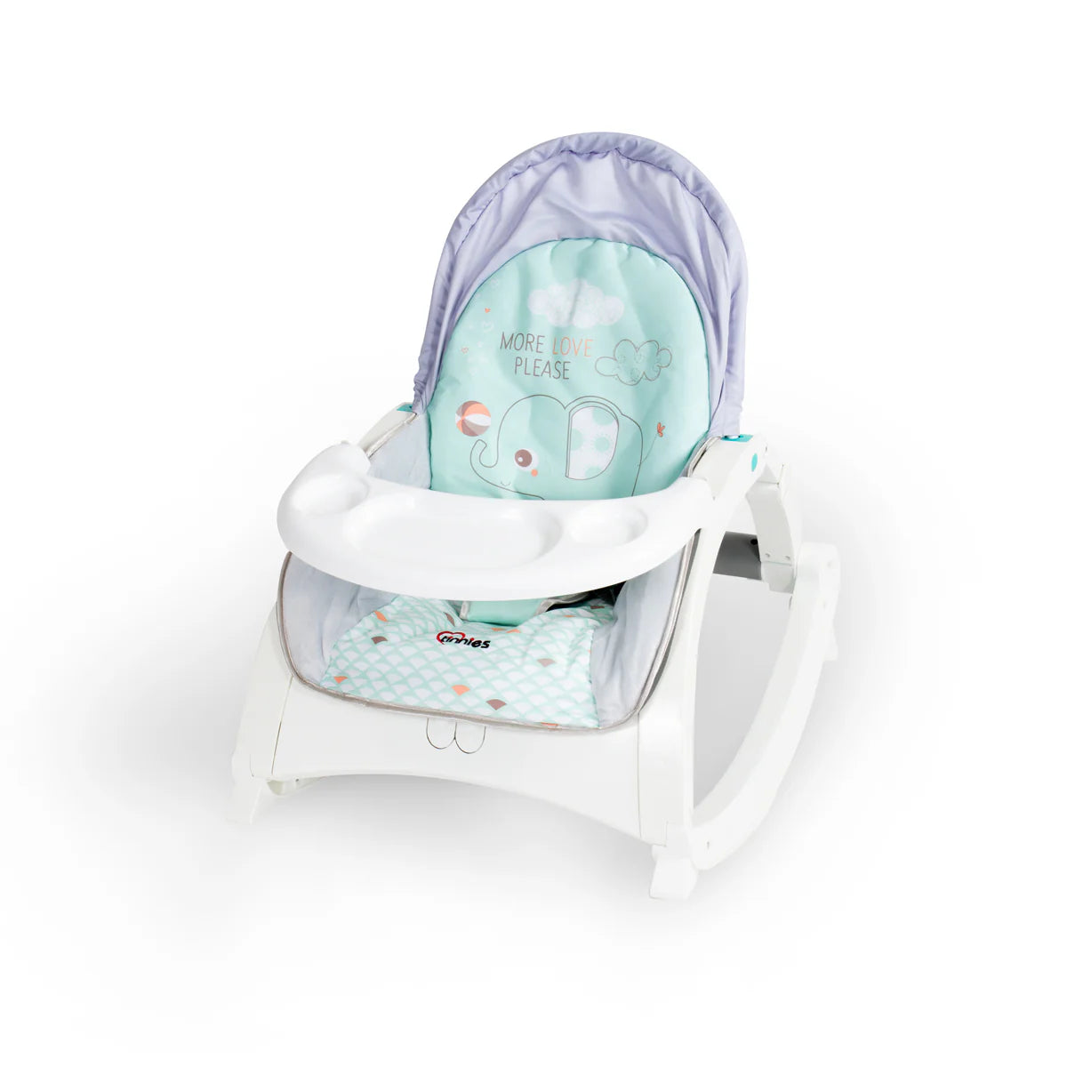 Baby Rocker Green – Vibration & Removable Tray