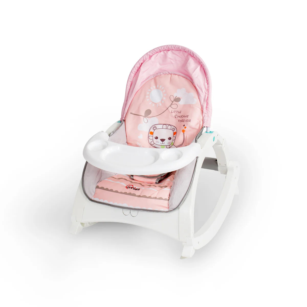 Baby Rocker Pink – Vibration & Removable Tray