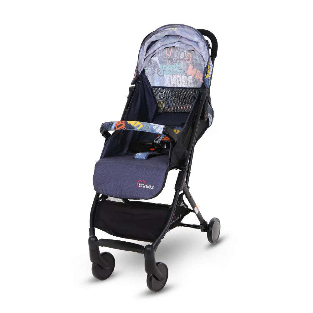 Baby Stroller Cow Boy – 4-Level Seat & 5-Point Harness