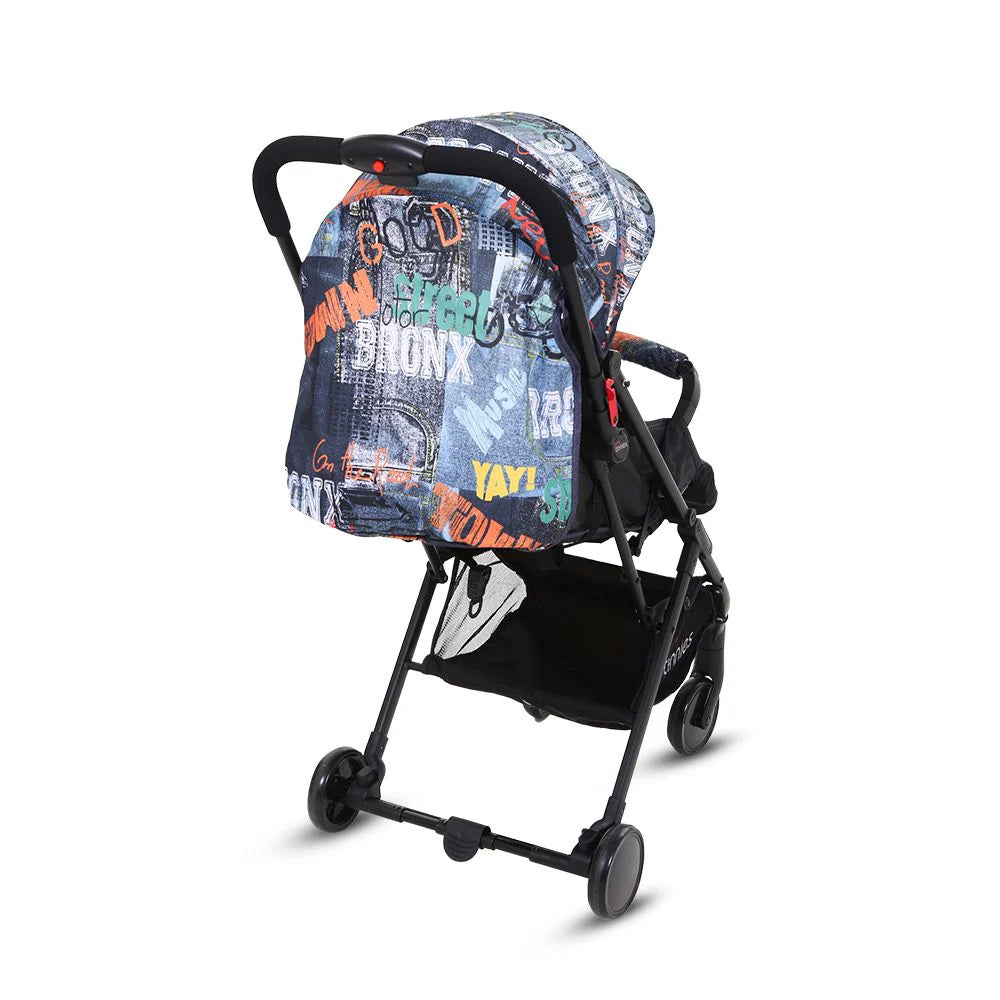 Baby Stroller Cow Boy – 4-Level Seat & 5-Point Harness
