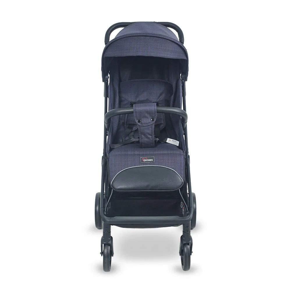Baby Stroller Navy Blue – Adjustable Footrest