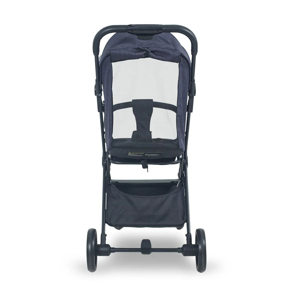 Baby Stroller Navy Blue – Adjustable Footrest