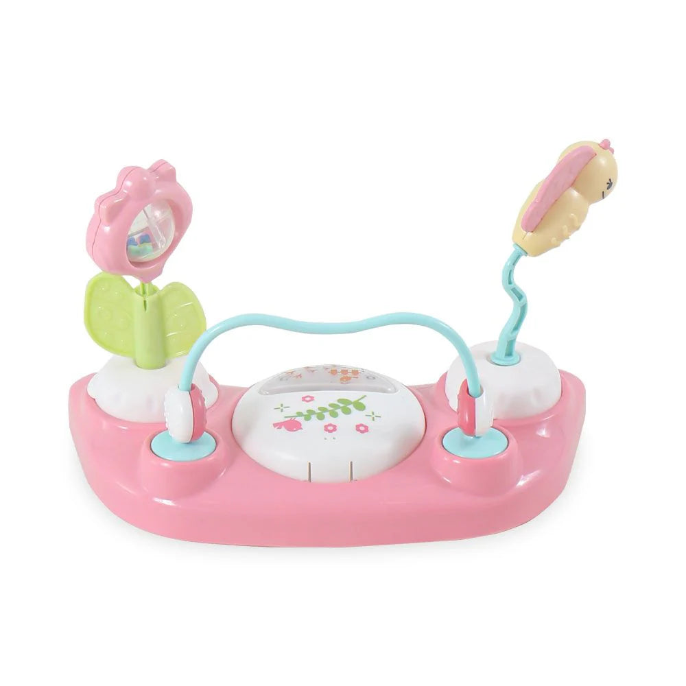 Baby Walker Pink – Padded Seat & Toy Tray