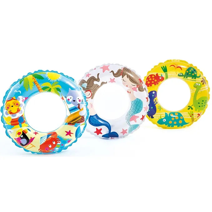 INTEX 24-Inch Transparent Swim Ring