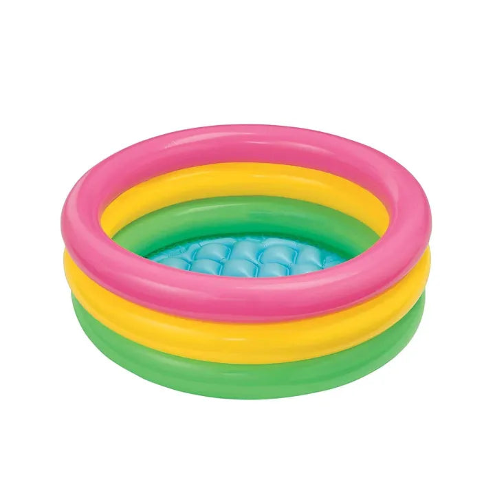 INTEX Inflatable 35X26X24 Baby Bath Pool – 2 Foot 11 Inch × 2 Foot 2 Inch × 2 Foot