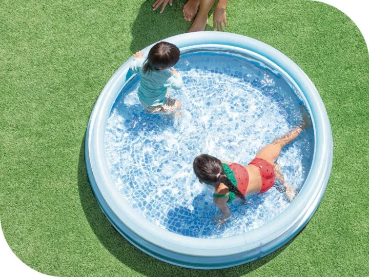INTEX Inflatable 60X13 Bliss Splash Pool – 5 Foot Wide × 1 Foot 1 Inch Deep