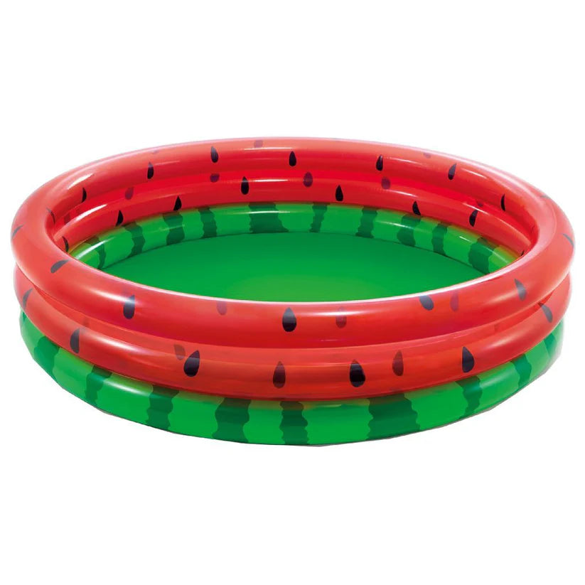 INTEX Inflatable 66X15 Watermelon Pool – 5 Foot 6 Inch Wide × 1 Foot 3 Inch Deep