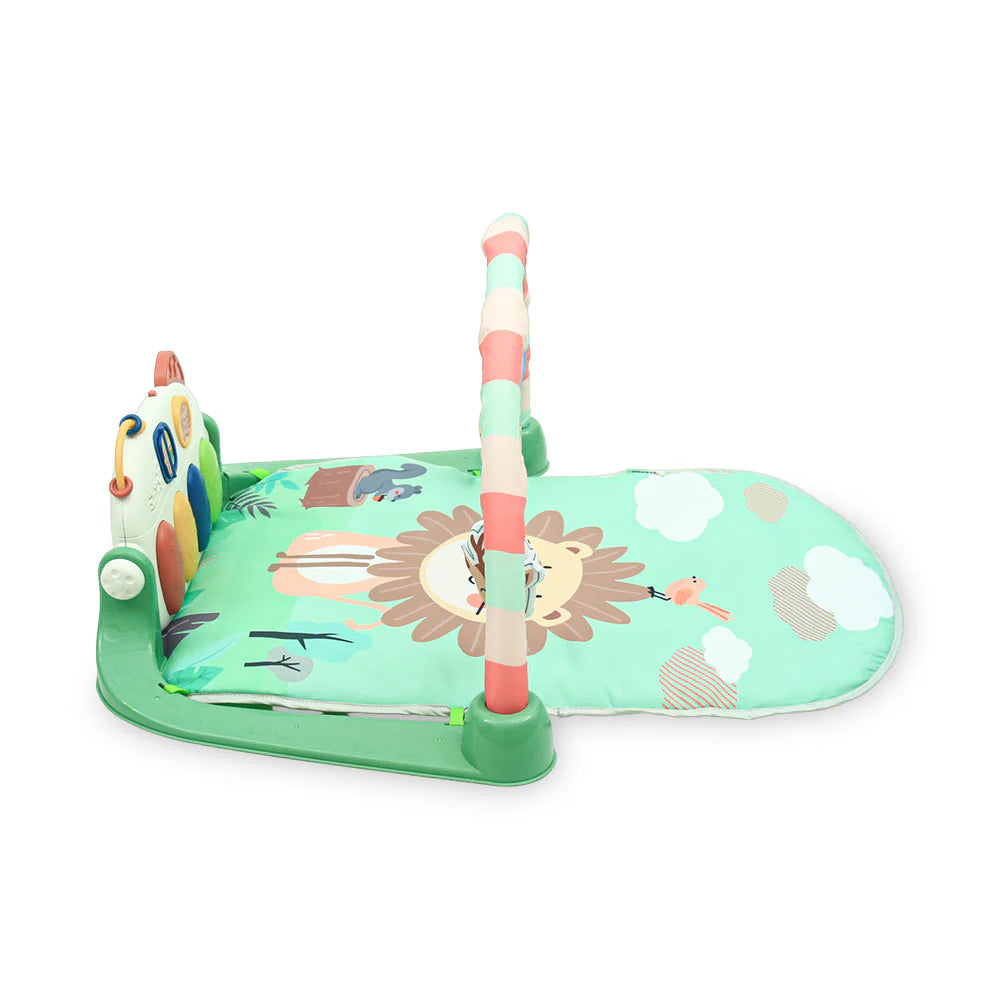 Baby Play Mat Piano Gym – Green (0–36 Months)