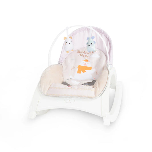 Baby Rocker Beige – Vibration & Removable Tray