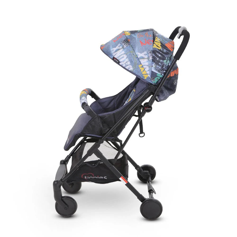 Baby Stroller Cow Boy – 4-Level Seat & 5-Point Harness