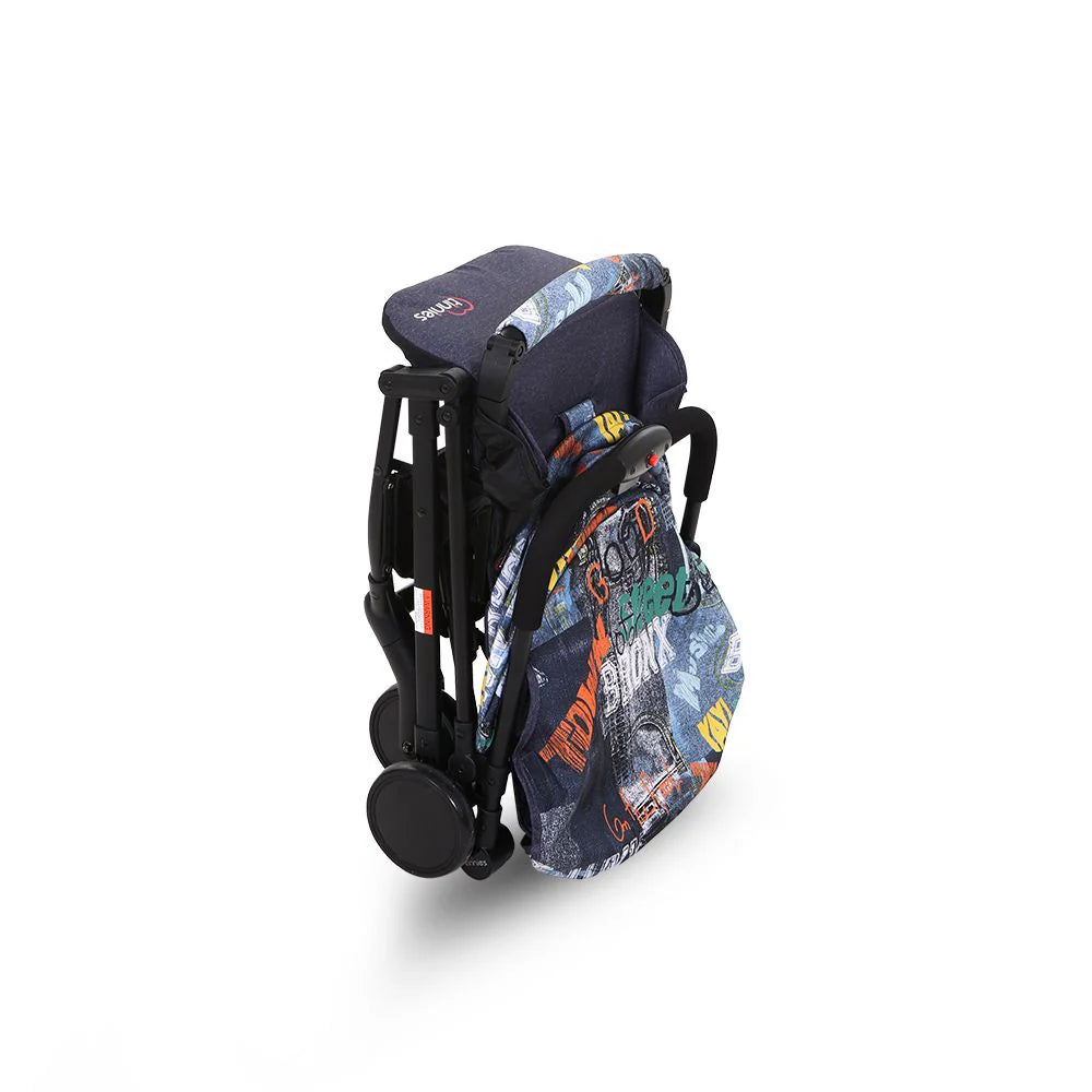 Baby Stroller Cow Boy – 4-Level Seat & 5-Point Harness