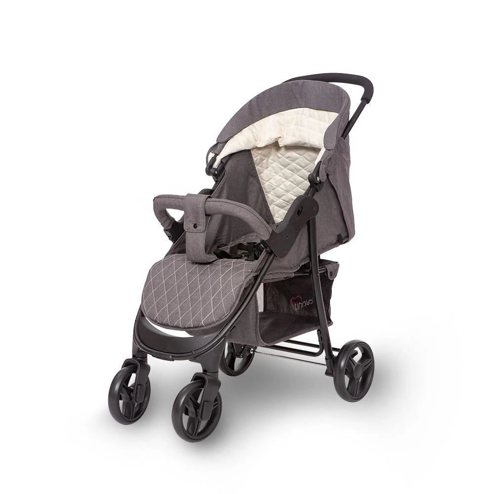 Baby Stroller Lightweight - neutral Grey