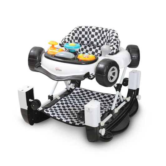 Baby Walker with Rocking – Black Car Shape