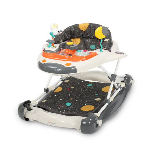 Baby Walker with Rocking & Sound Toy Tray – Compact