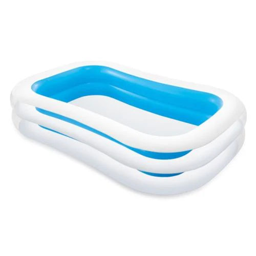 INTEX Inflatable 105X66X22 Family Pool – 8 Foot 9 Inch × 5 Foot 6 Inch × 1 Foot 10 Inch