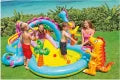 INTEX Inflatable 119X90X44 Dinoland Play Center – 9 Foot 11 Inch × 7 Foot 6 Inch × 3 Foot 8 Inch