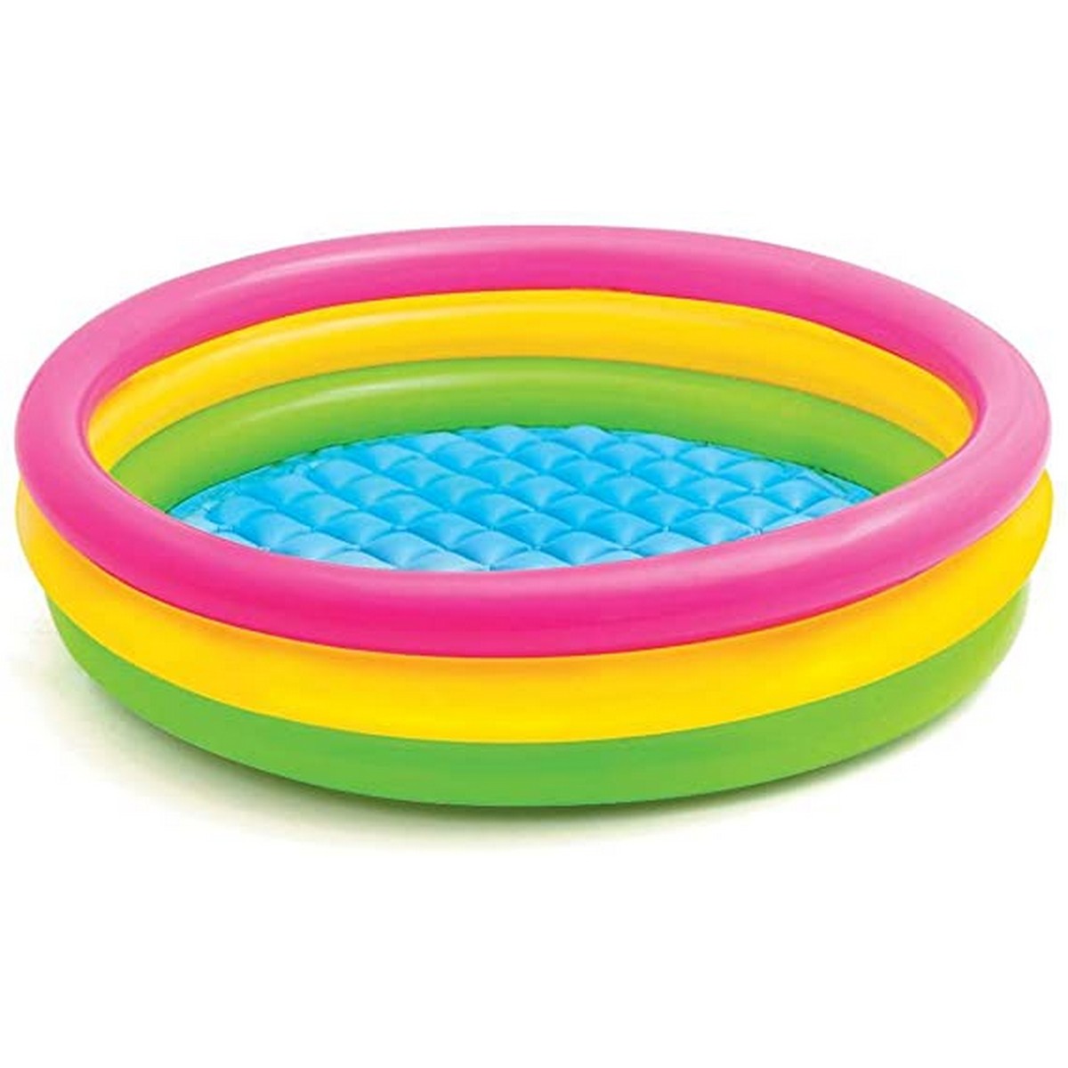 INTEX Inflatable 34X10 Sunset Glow Baby Pool – 2 Foot 10 Inch Wide × 10 Inch Deep