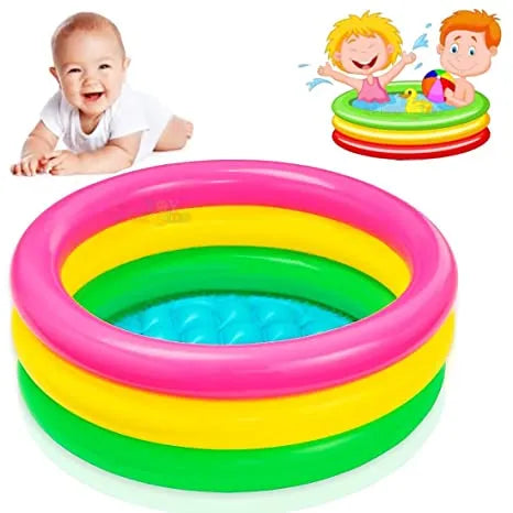INTEX Inflatable 35X26X24 Baby Bath Pool – 2 Foot 11 Inch × 2 Foot 2 Inch × 2 Foot