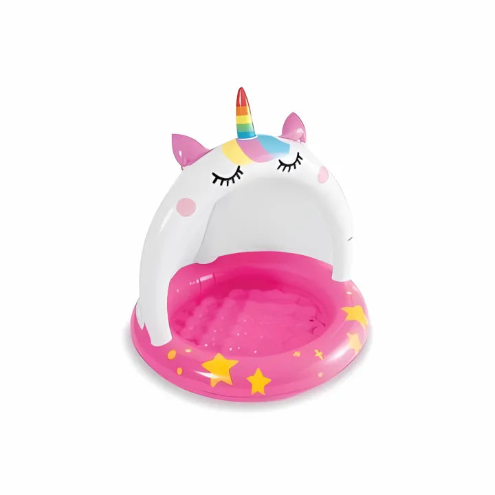 INTEX Inflatable 40X40 Caticorn Baby Pool – 3 Foot 4 Inch Wide × 3 Foot 4 Inch Deep