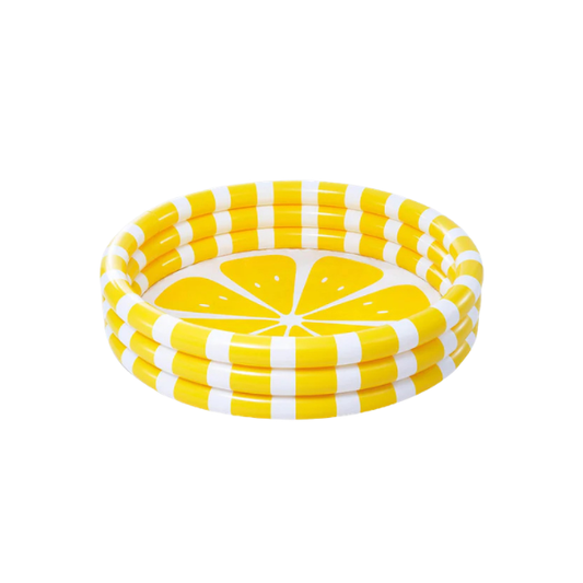 INTEX Inflatable 58X12 Lemon Pool – 4 Foot 10 Inch Wide × 1 Foot Deep