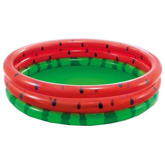 INTEX Inflatable 66X15 Watermelon Pool – 5 Foot 6 Inch Wide × 1 Foot 3 Inch Deep