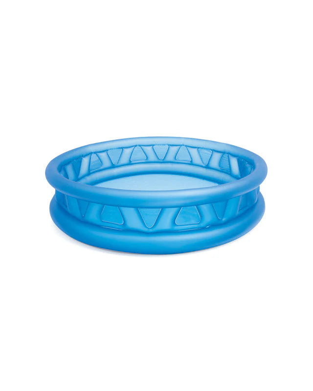 INTEX Inflatable 74X18 Soft Side Pool – 6 Foot 2 Inch Wide × 1 Foot 6 Inch Deep