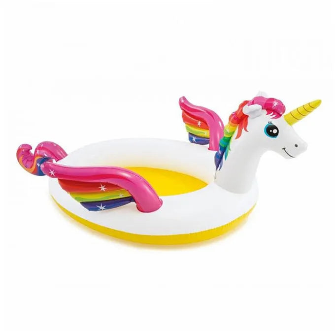 INTEX Inflatable Unicorn Pool – 3 Foot 9 Inch Wide × 2 Foot 11 Inch Deep