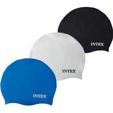 INTEX Silicone Swim Cap – Unisex Pool Cap