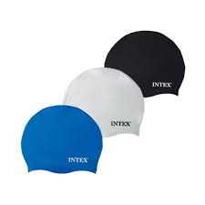 INTEX Silicone Swim Cap – Unisex Pool Cap