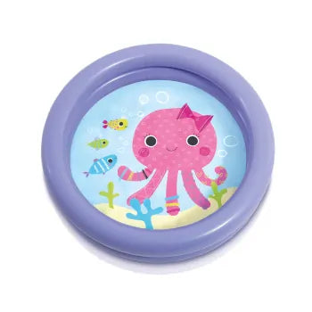 Kids Inflatable Swimming Pool 24 × 6 IN size (2 Foot Wide × 6 Inch Deep)