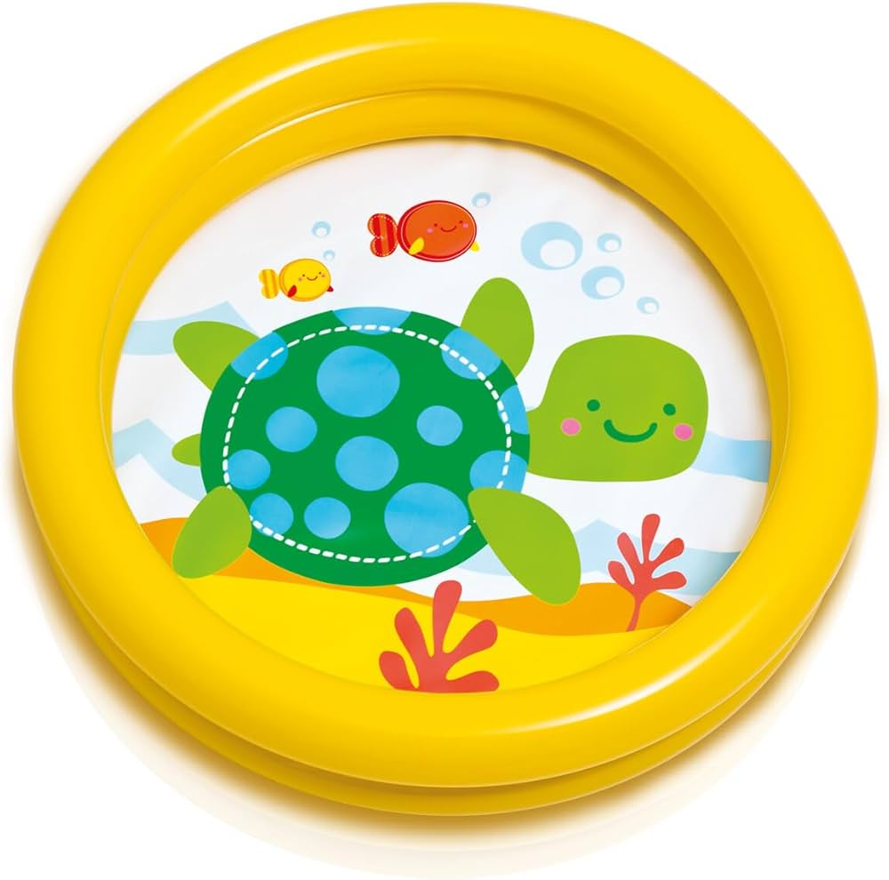 Kids Inflatable Swimming Pool 24 × 6 IN size (2 Foot Wide × 6 Inch Deep)